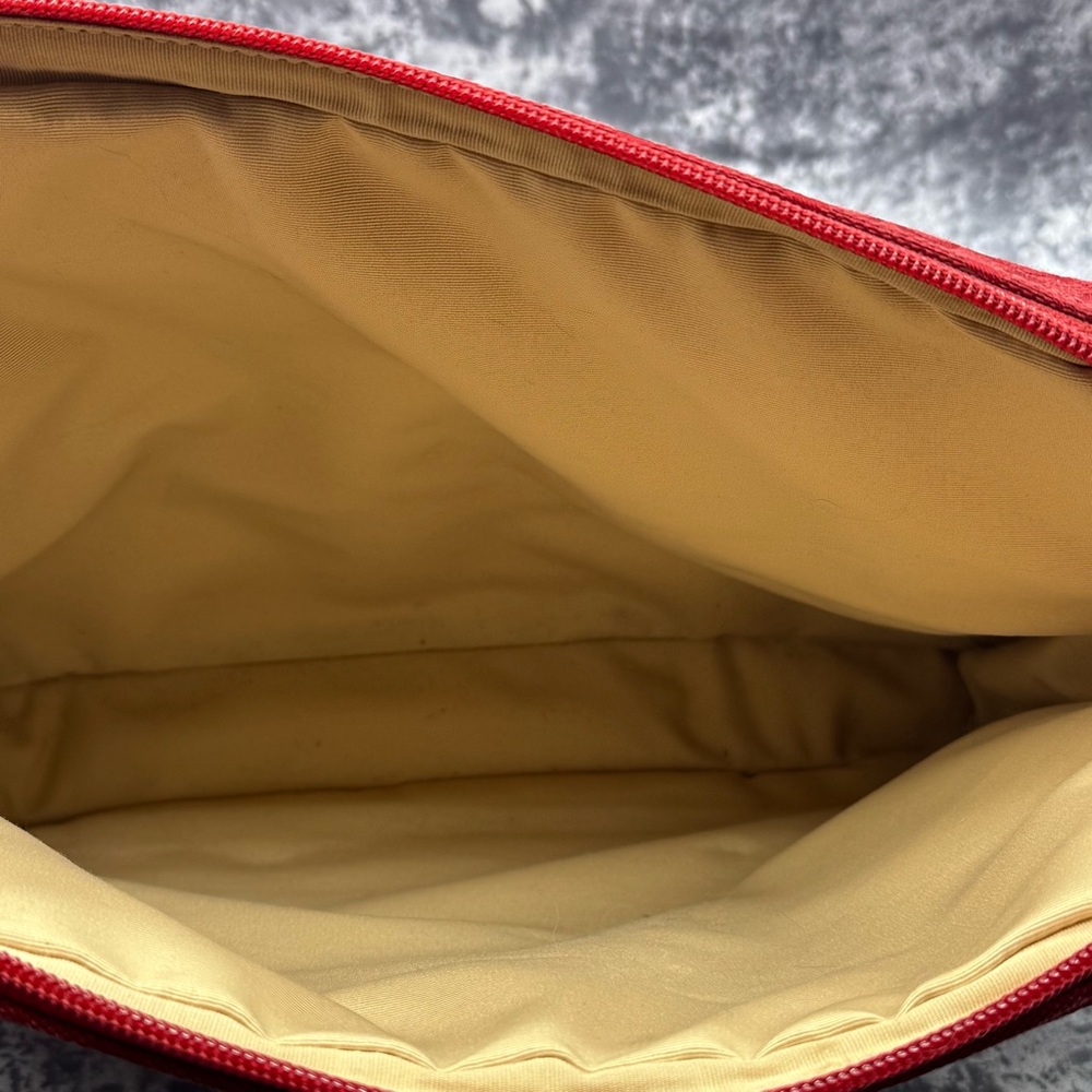 Coach Red and Tan Laptop Bag (vintage) - Picture 5 of 5